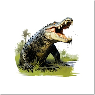 crocodile Posters and Art